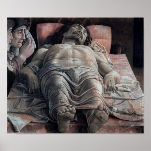 Poster A lamentação sobre o Cristo Morto, Mantegna