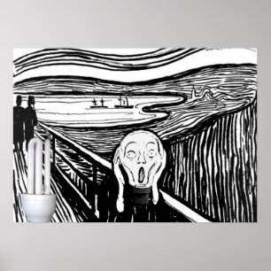 Poster A Lâmpada Gritante