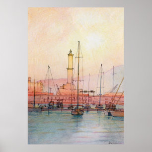 Póster A lanterna de Genoa