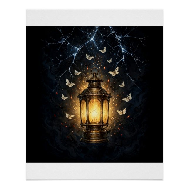 Póster A Lanterna do Iluminador — Poster de Arte (Frente)