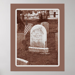 Póster A lápide de Washington Irving