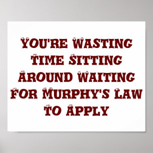 Póster A lei de Murphy