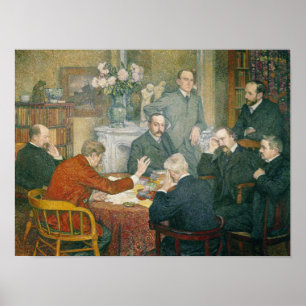 Poster A leitura, 1903