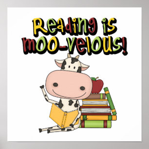 Póster A leitura é MOO-velous