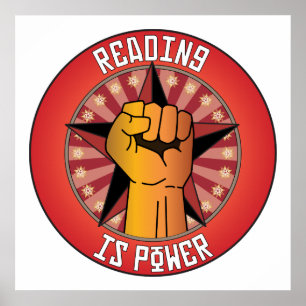 Póster A leitura é poder