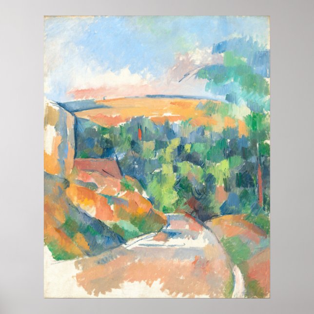 Poster A lenda na estrada - Paul Cézanne Fine Art (Frente)