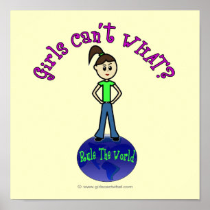 Póster A Leve Regra A Garota Do Mundo