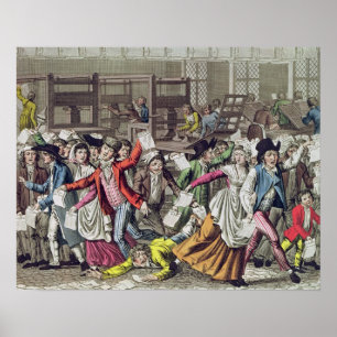 Póster A liberdade de imprensa, 1797