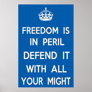 Póster A Liberdade Está Em Perigo