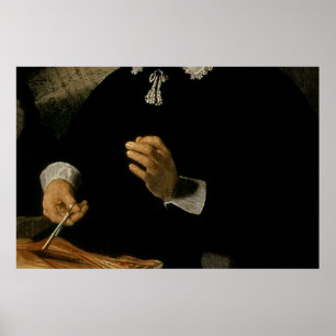 Poster A lição da anatomia do Dr. Nicolaes Tulp, 1632