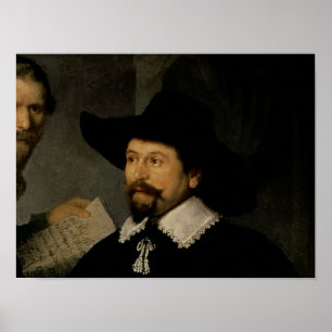 Póster A lição da anatomia do Dr. Nicolaes Tulp, 1632