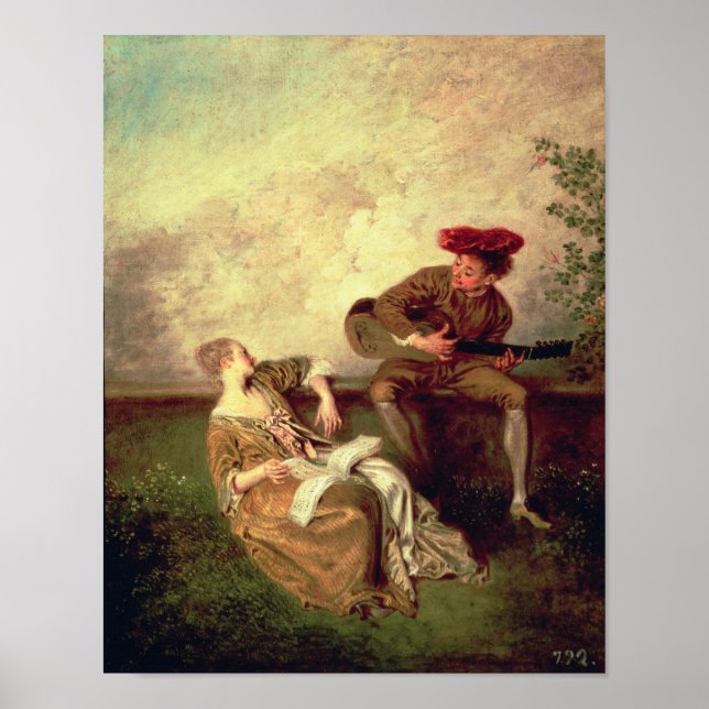 Póster A lição de cantar (Frente)