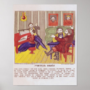 Póster A lição de cantar