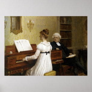 Póster A lição de piano