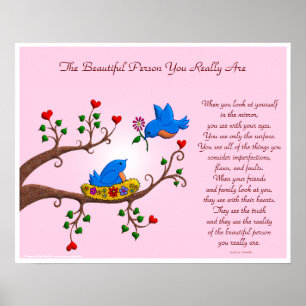 Póster A linda pessoa que você realmente é