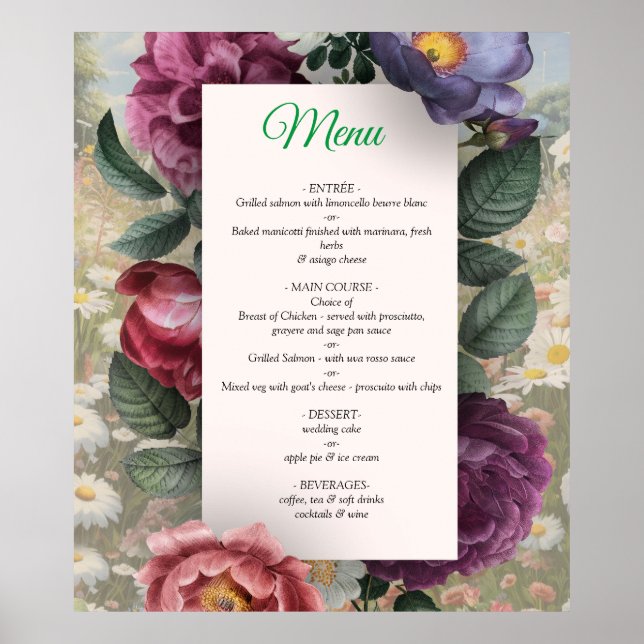 Poster A Língua das Flores (Frente)