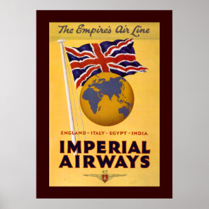 Poster A linha aérea do império