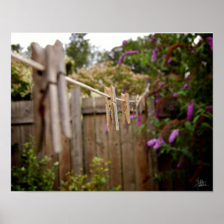 Poster A Linha de Roupas [Impressão Artística]