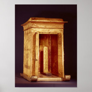 Póster A Linha Ouro de Tutankhamun Novo Reino