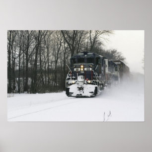 Póster A LINHA ROSADO do MONTE da LOCOMOTIVA 180 edita I