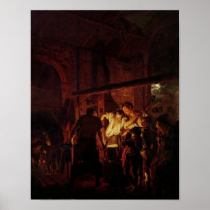 Poster A loja de um ferreiro, 1771