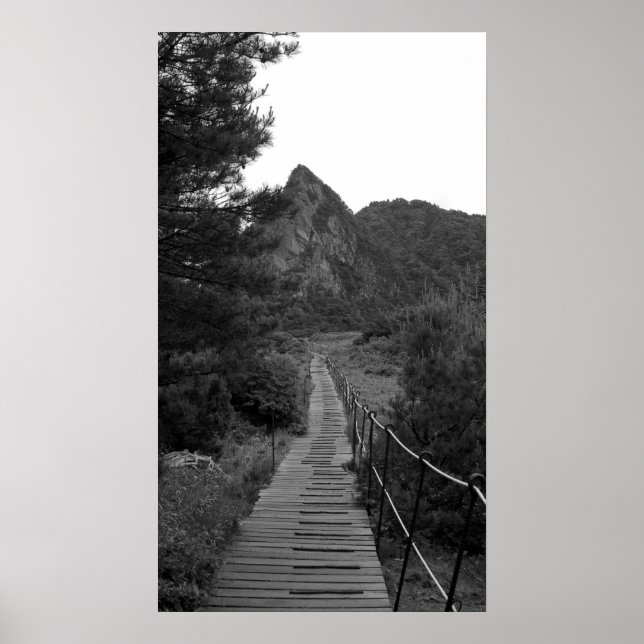 Póster A longa jornada (Frente)