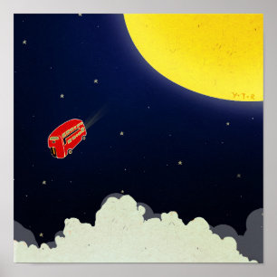 Póster À lua