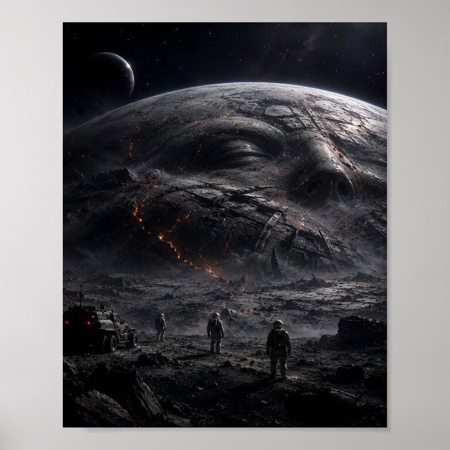 Poster A Lua Adormecida (Frente)