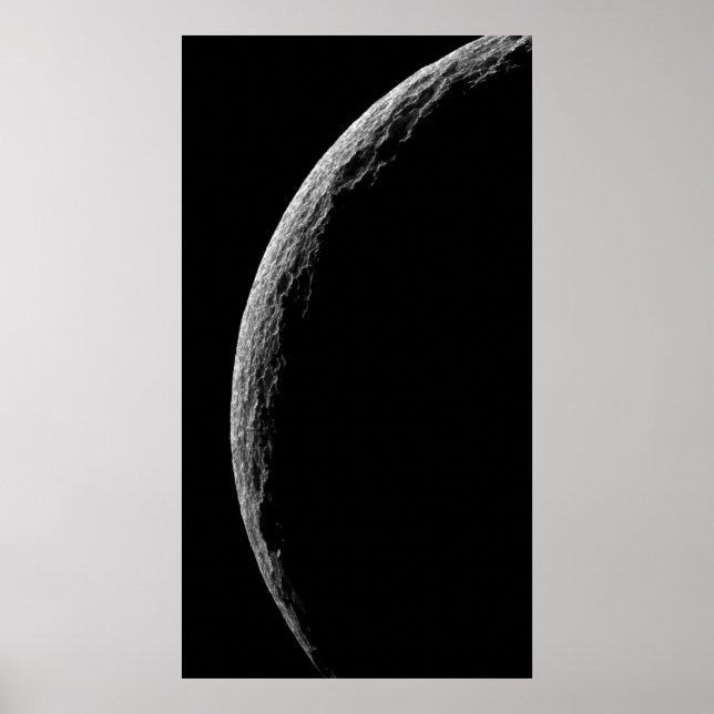 Póster A lua de Saturno Tethys (Frente)