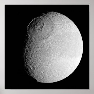 Poster A lua de Saturno Tethys 2