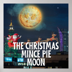 Poster A lua de tarte de Natal