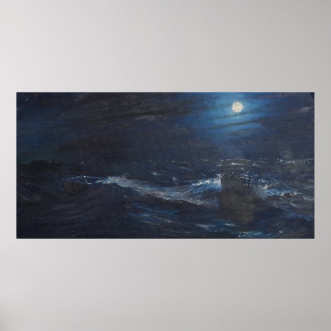 Póster A Lua do conto (Frente)