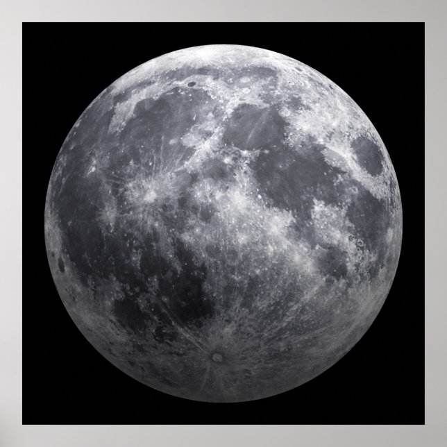 Póster A Lua - Efeito 3D (Frente)