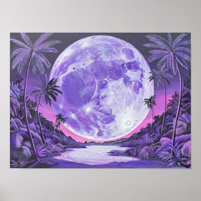 Poster A Lua Impossível- (Frente)