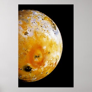 Póster A lua Io de Jupiter