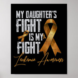 Poster A Luta da Minha Filha é a Minha Luta Contra a Leuc