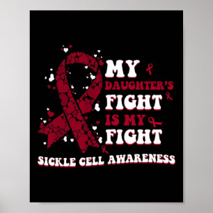 Poster A Luta Da Minha Filha É Minha Luta Anemia Falcifor