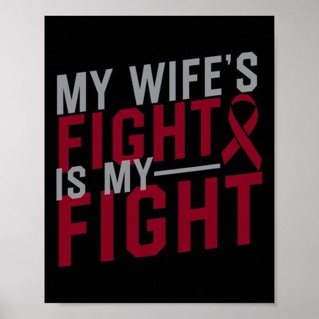 Poster A luta da minha mulher é a minha luta contra a ane (Frente)