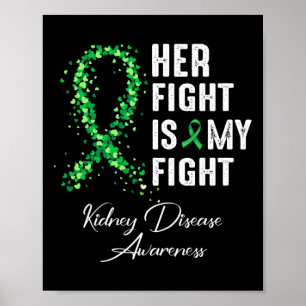 Poster A Luta Dela É A Minha Luta Contra A Doença Renal S