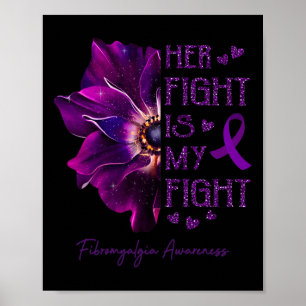 Poster A Luta Dela É A Minha Luta Contra A Fibromialgia D