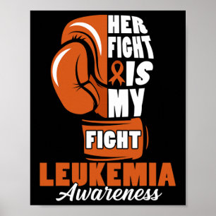 Poster A Luta Dela É A Minha Luta Contra A Leucemia, A Se