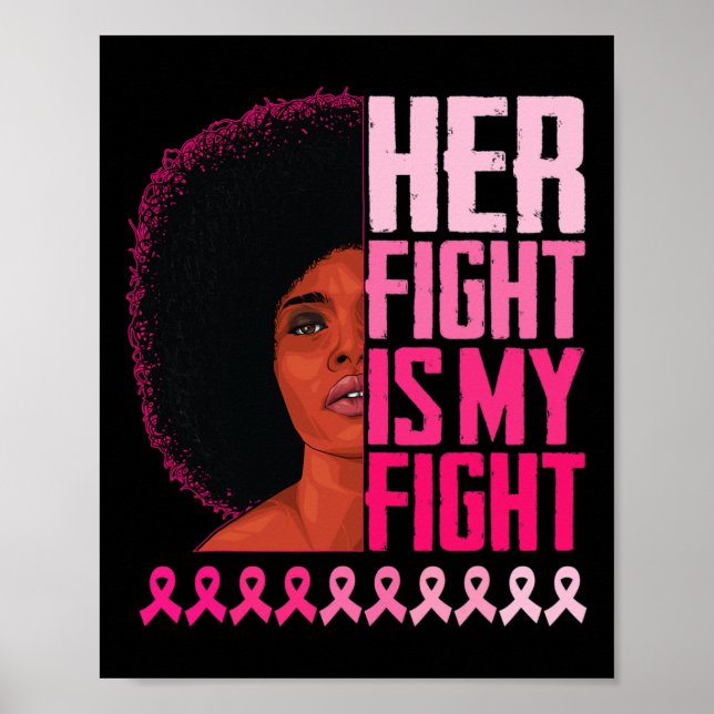 Poster A Luta Dela É A Minha Luta Contra As Mulheres Negr (Frente)