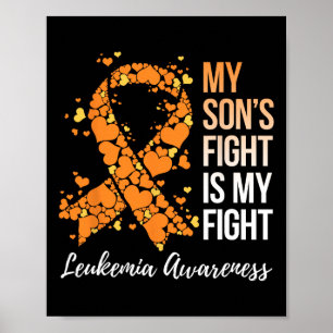 Poster A Luta Do Filho É A Minha Luta Contra A Leucemia S