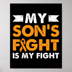 Poster A Luta do Meu Filho Contra a Leucemia e a Consciên