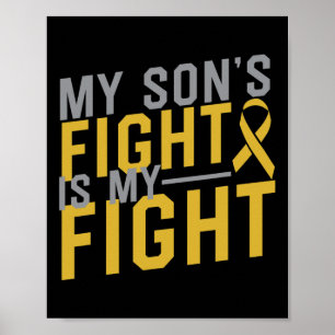 Poster A Luta do Meu Filho é o meu Cancer de Luta pela In