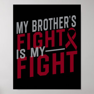 Poster A Luta do Meu Irmão é a Anemia das Células Falcifo