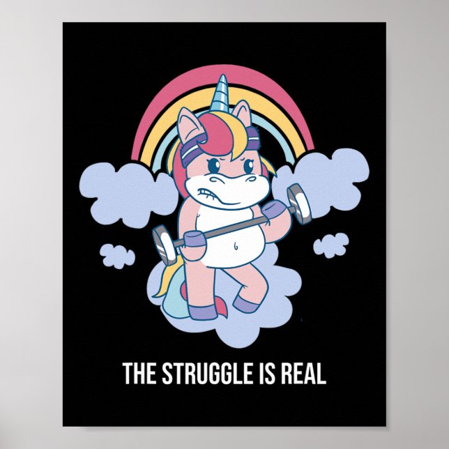 Poster A Luta É A Verdadeira Mulher, Raparigas Gengivas. (Frente)