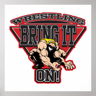 Póster A luta trá-lo sobre