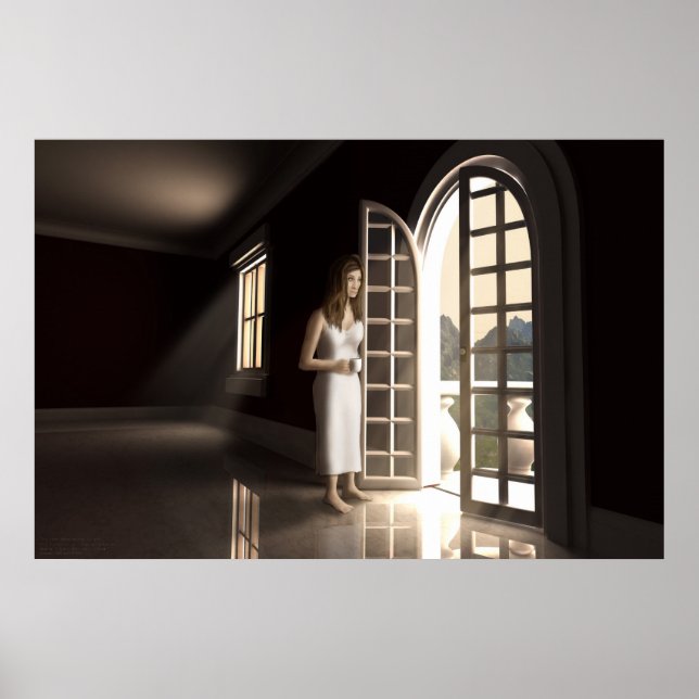 Póster À Luz da Manhã (Frente)