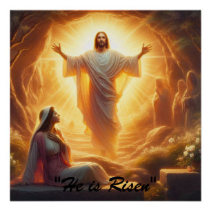 Póster A Luz da Ressurreição: Jesus Cristo Ressuscita